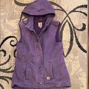 Womens carhartt hooded vest